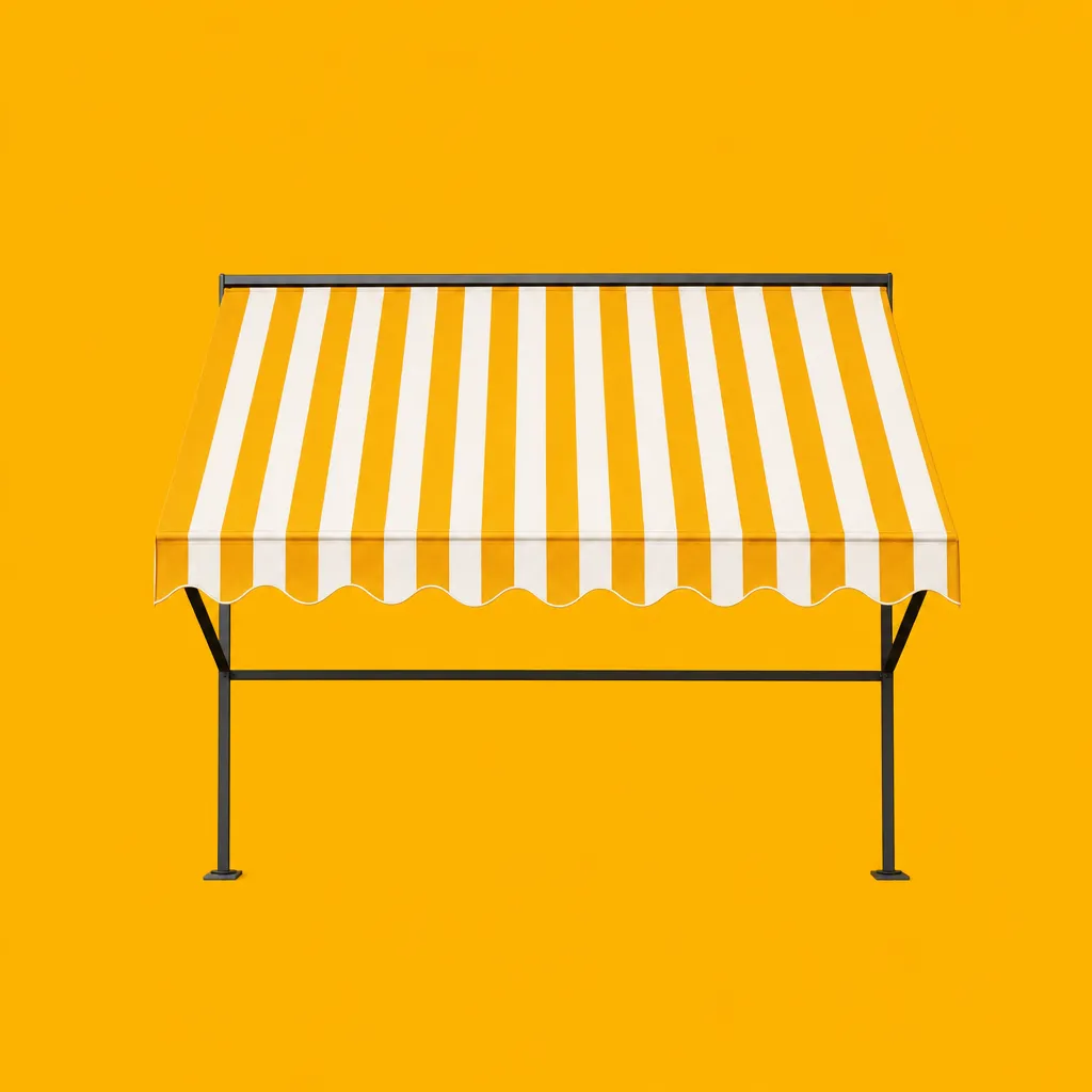 Model shopfront awning